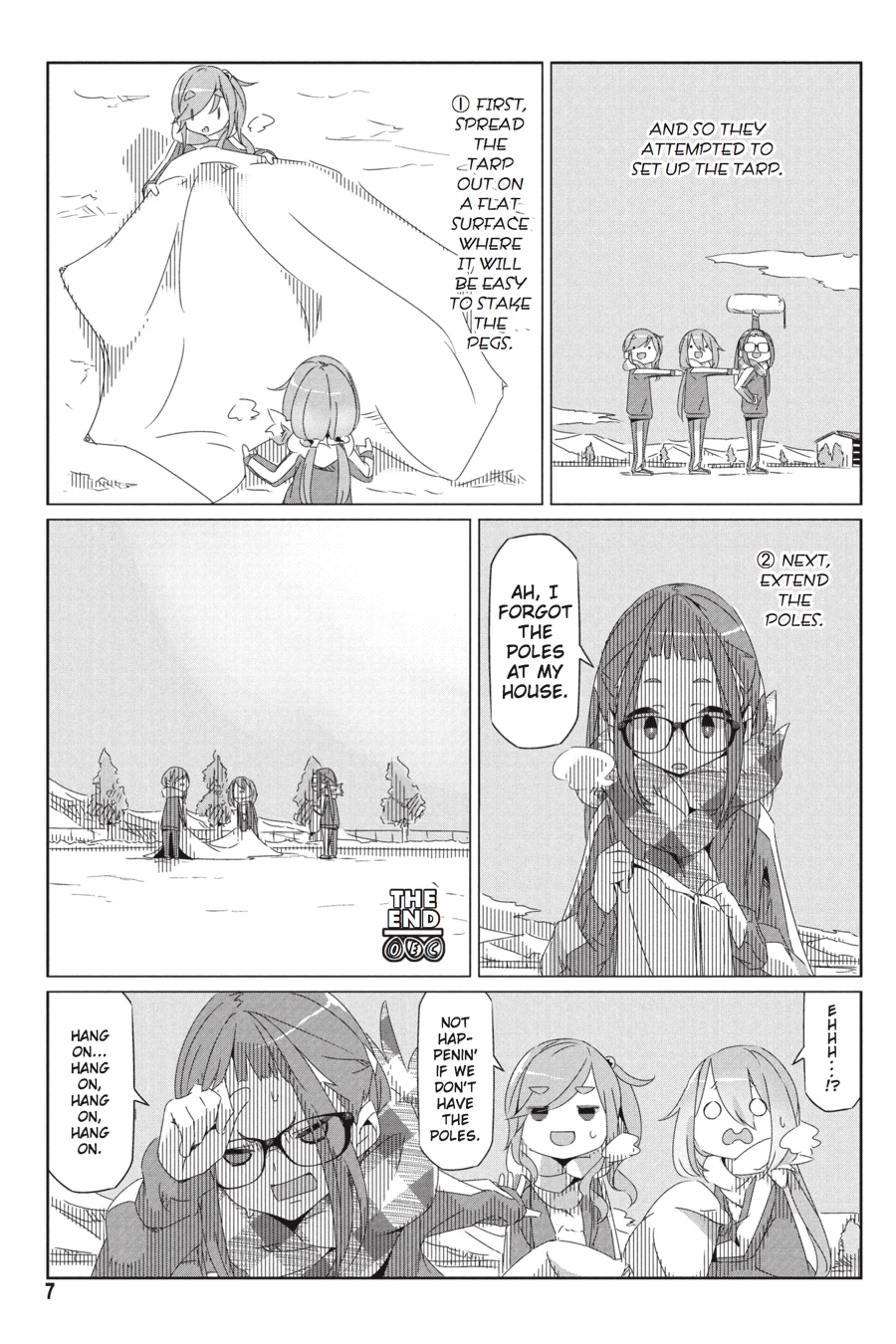 Read Laid-Back Camp EN Manga Online