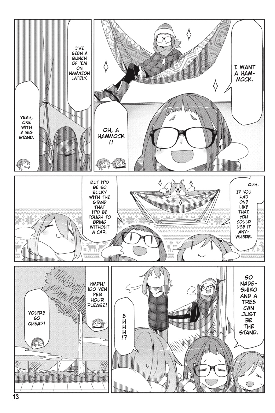 Read Laid-Back Camp EN Manga Online