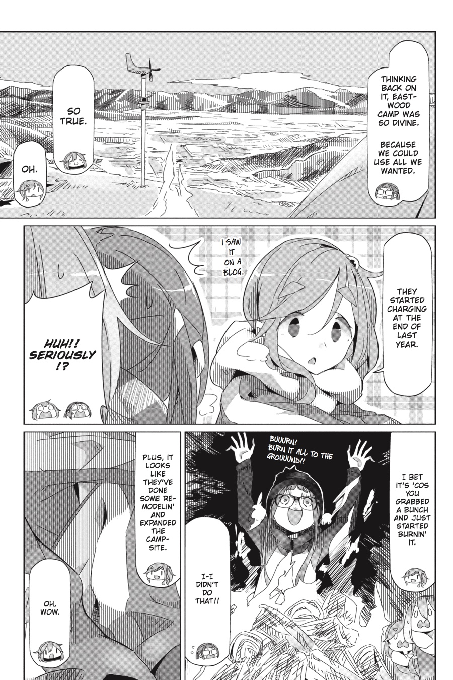 Read Laid-Back Camp EN Manga Online