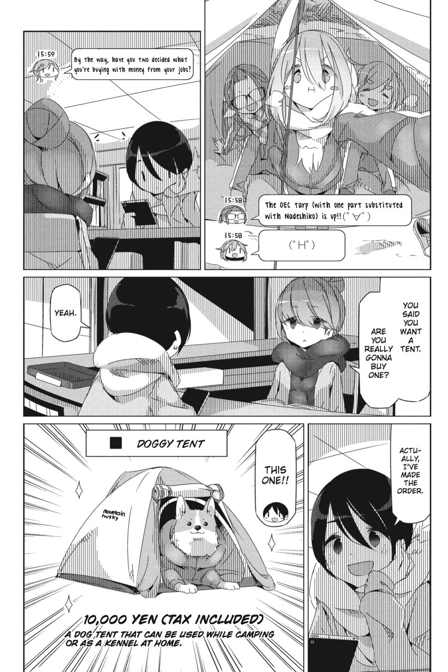 Read Laid-Back Camp EN Manga Online