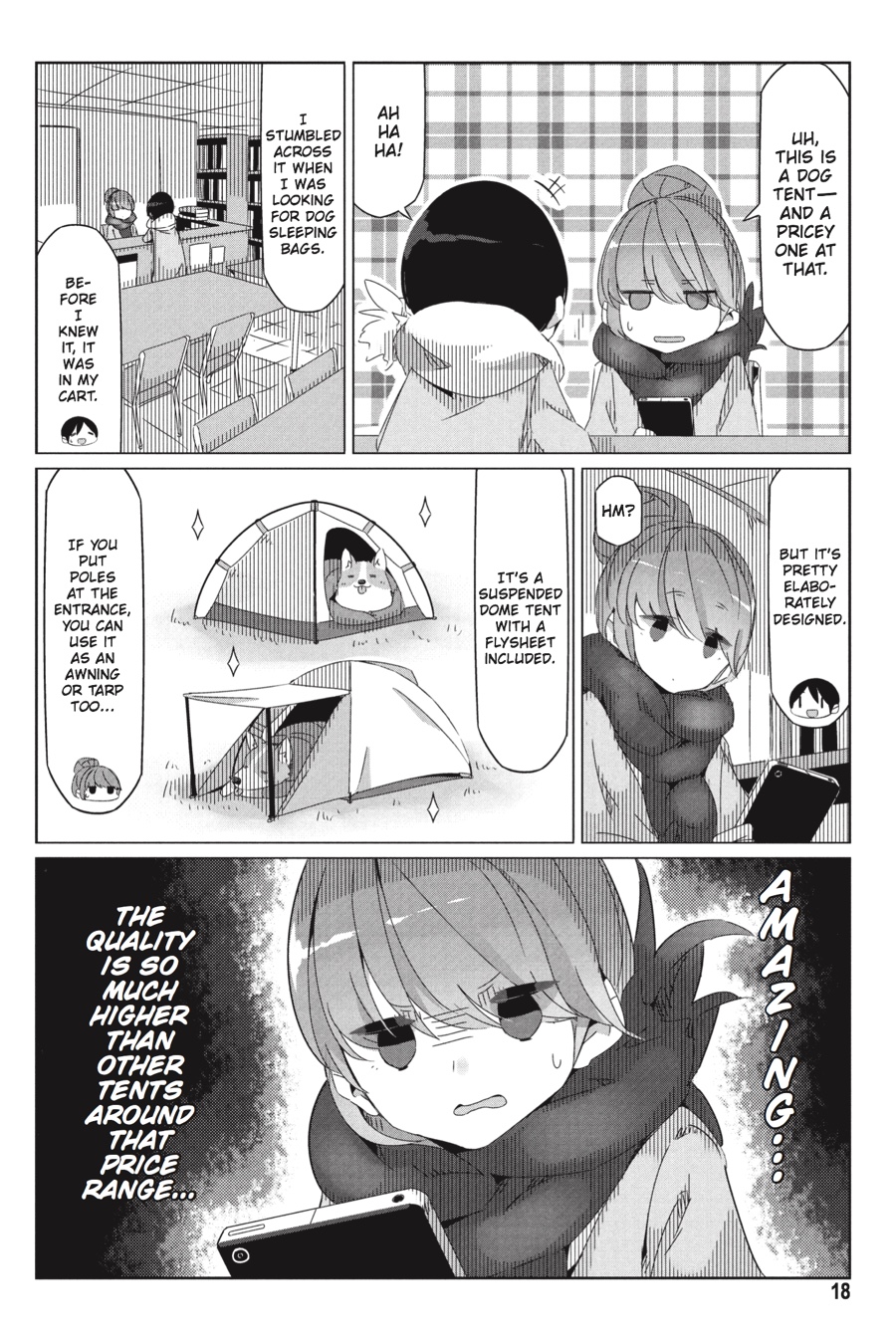 Read Laid-Back Camp EN Manga Online