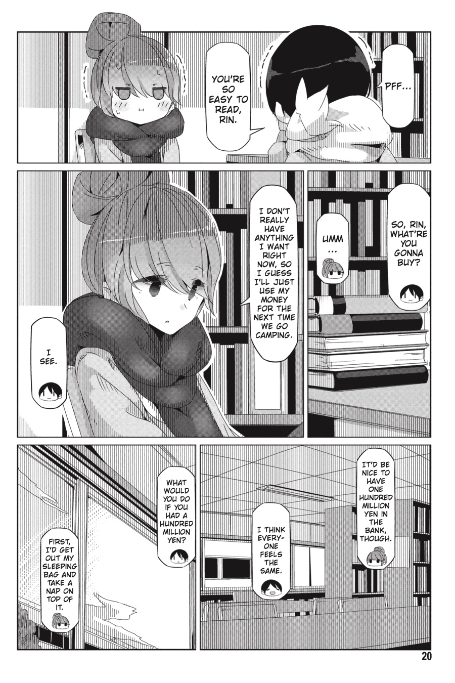 Read Laid-Back Camp EN Manga Online