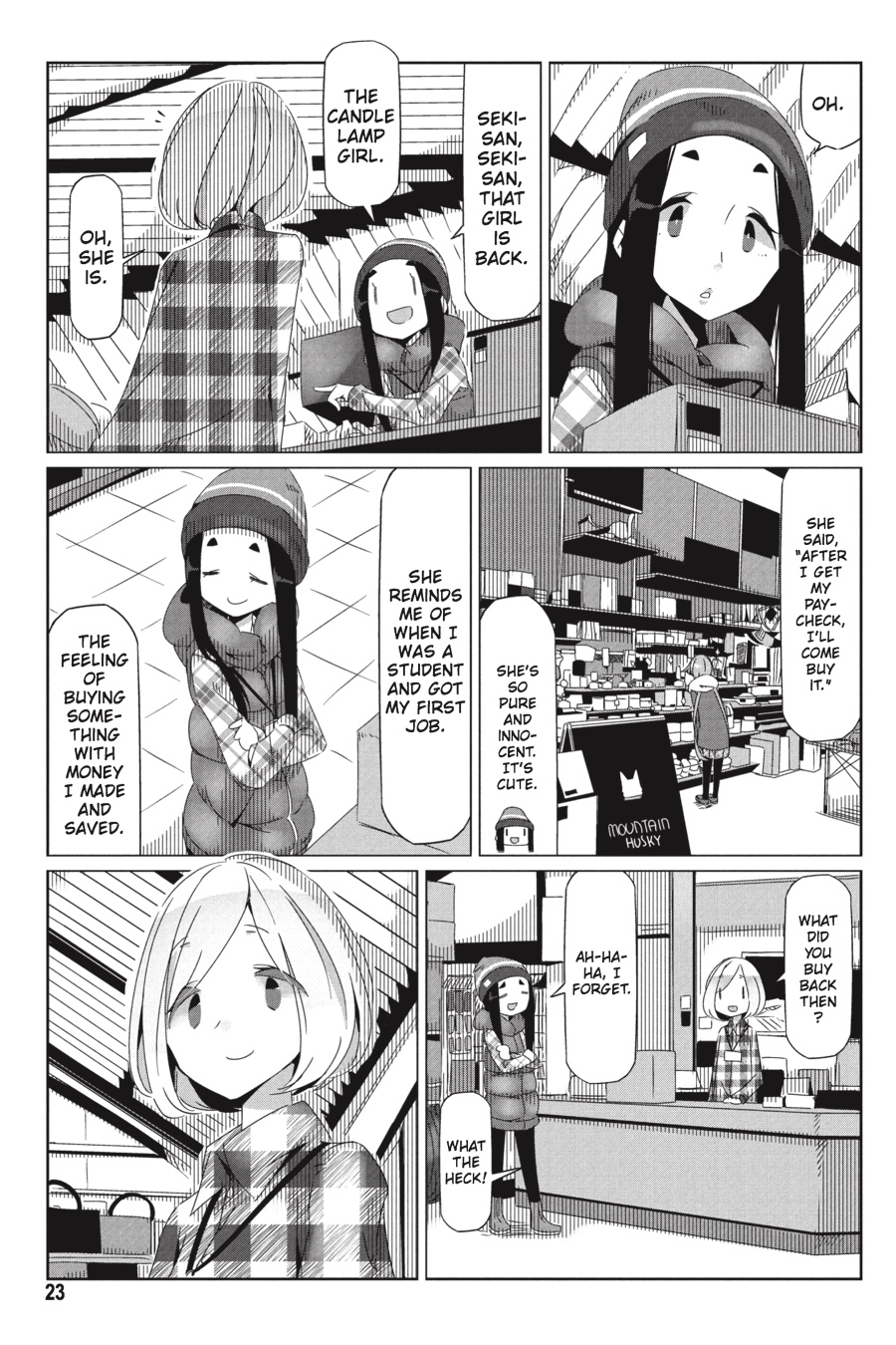 Read Laid-Back Camp EN Manga Online