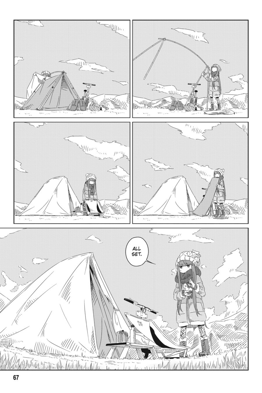 Read Laid-Back Camp EN Manga Online