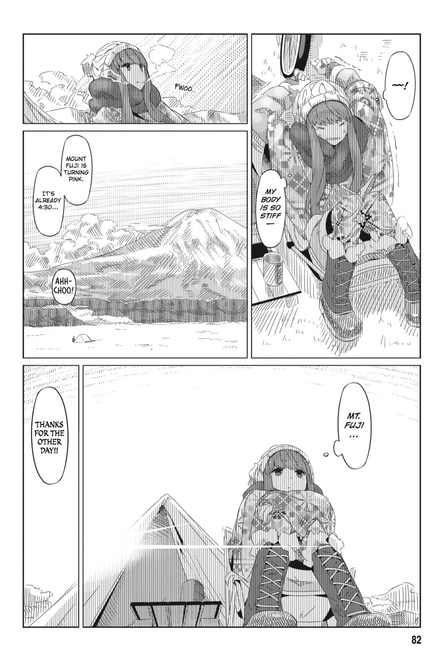 Read Laid-Back Camp EN Manga Online