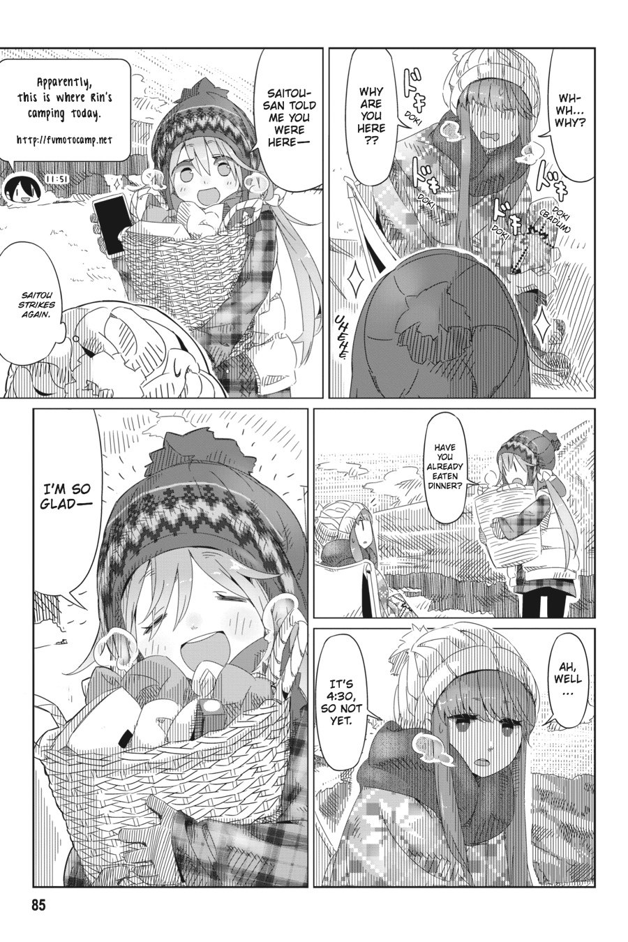 Read Laid-Back Camp EN Manga Online