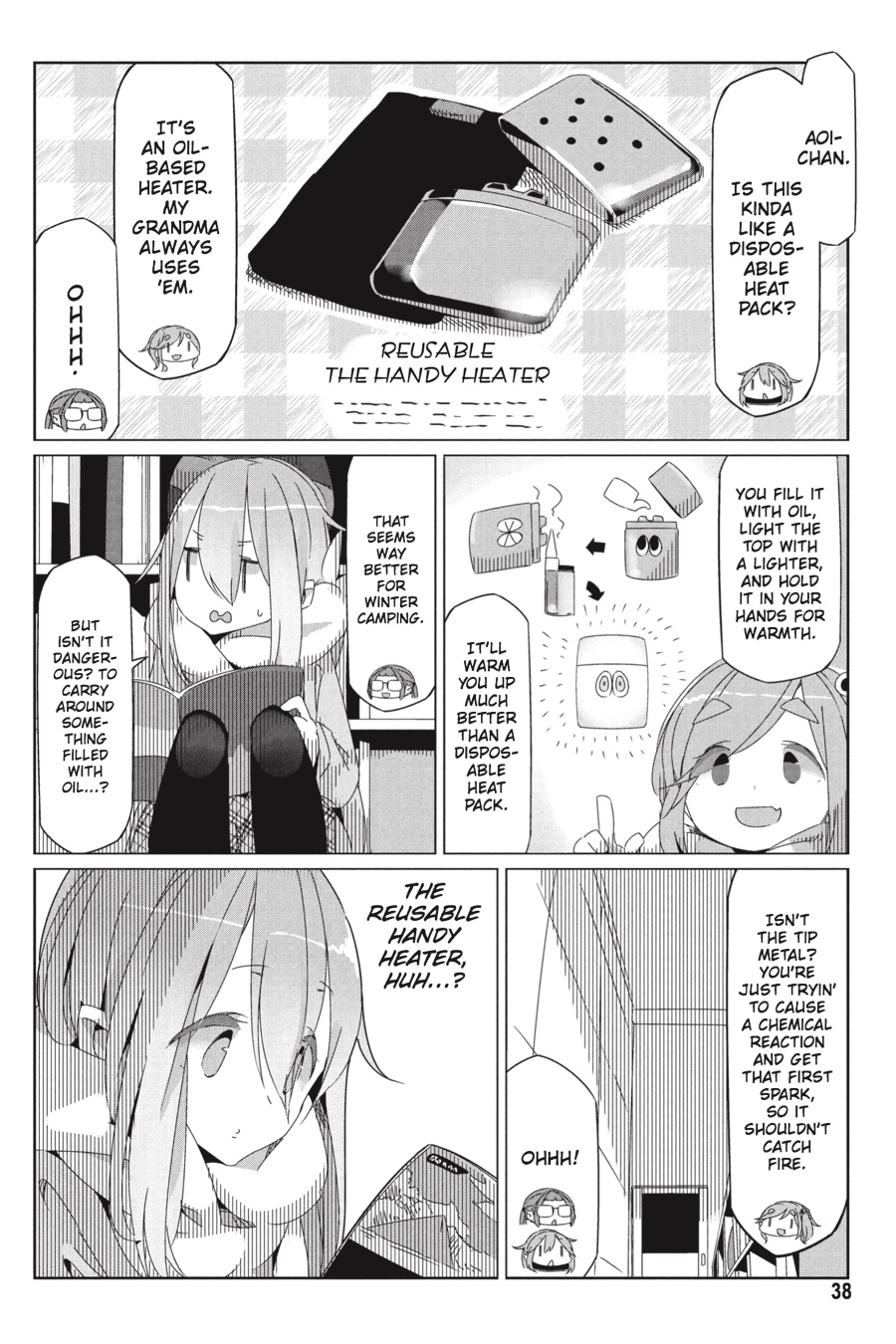 Read Laid-Back Camp EN Manga Online