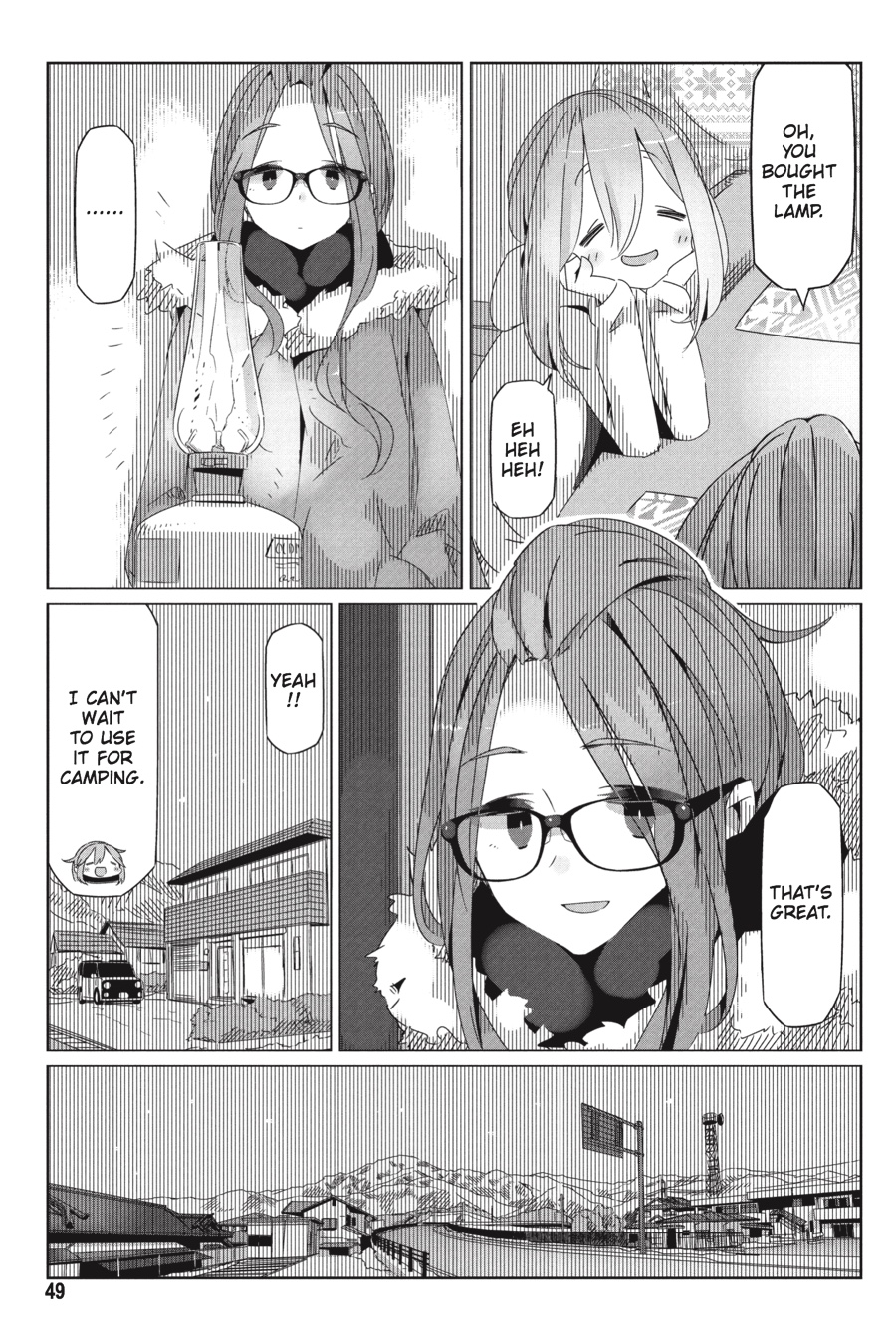 Read Laid-Back Camp EN Manga Online