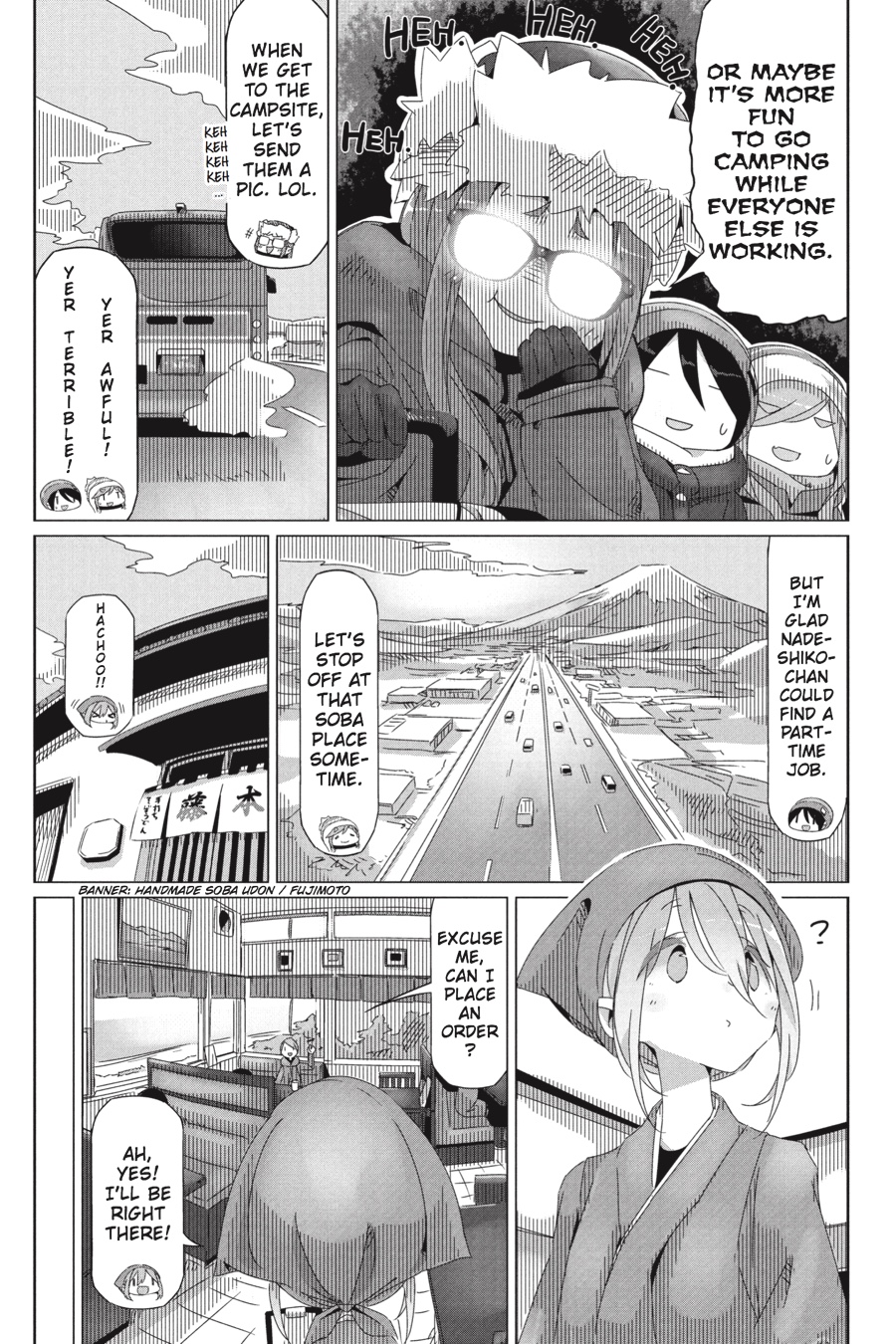 Read Laid-Back Camp EN Manga Online
