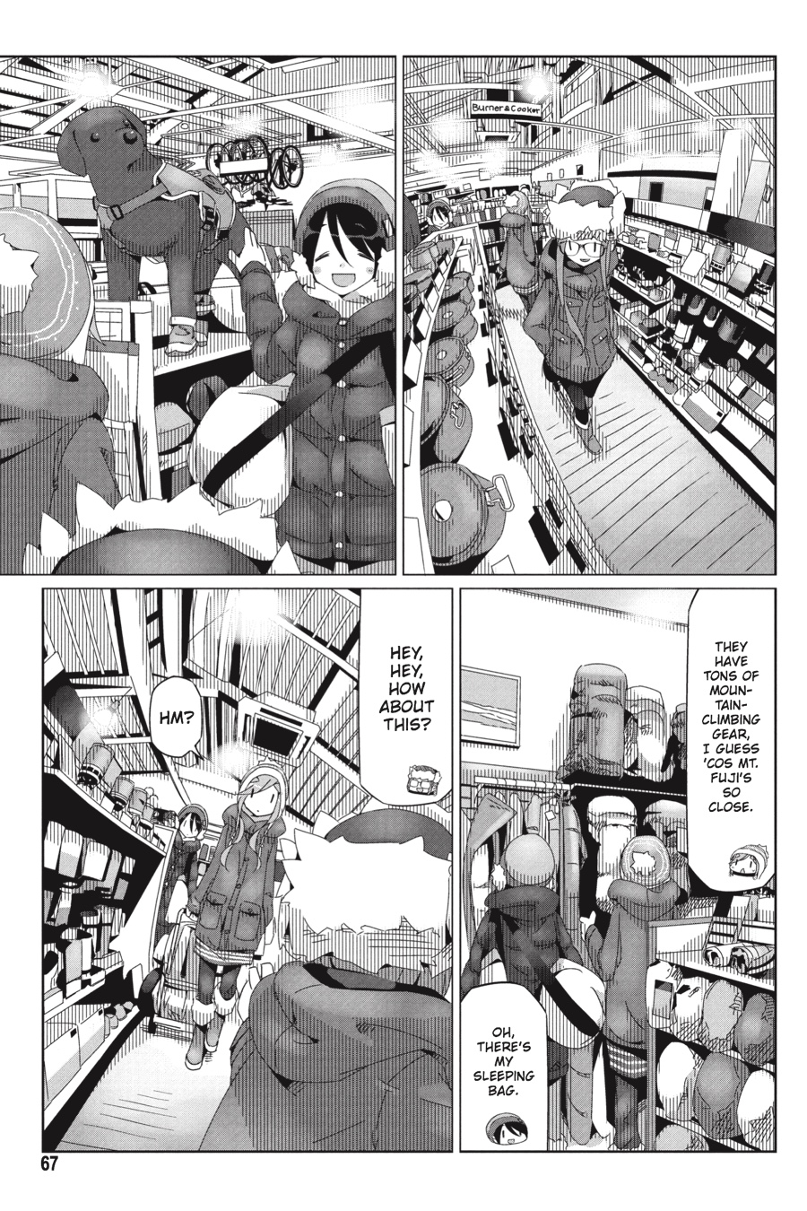 Read Laid-Back Camp EN Manga Online