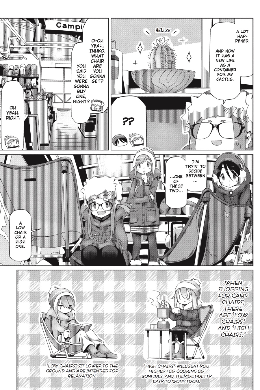 Read Laid-Back Camp EN Manga Online