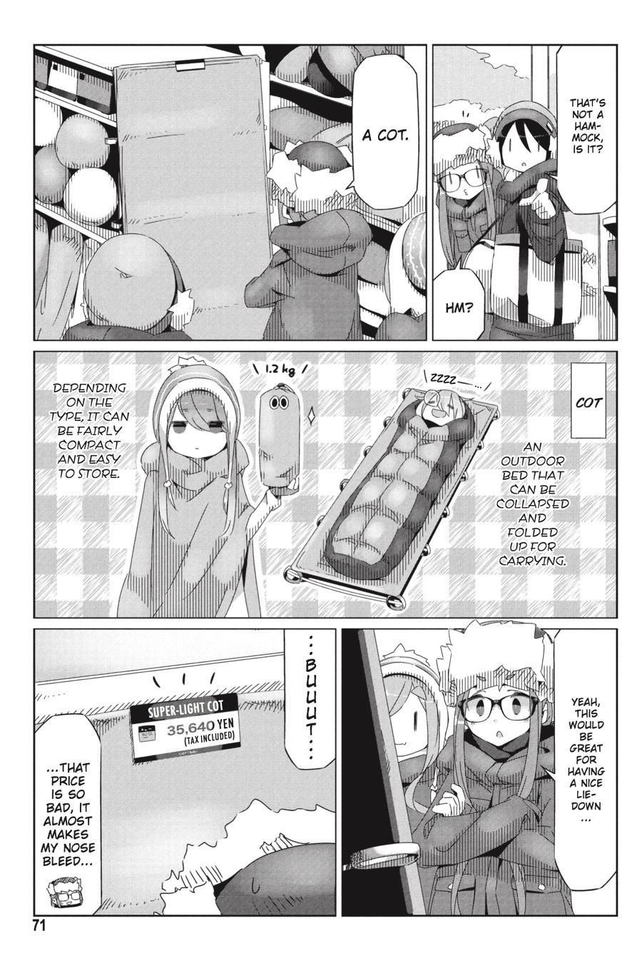 Read Laid-Back Camp EN Manga Online