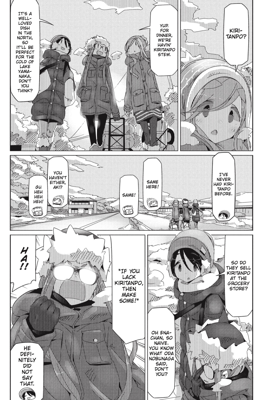 Read Laid-Back Camp EN Manga Online