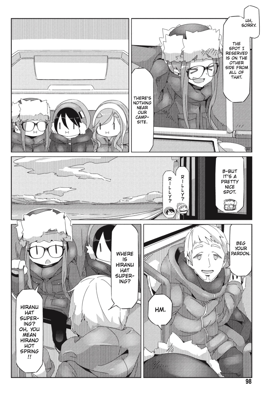 Read Laid-Back Camp EN Manga Online