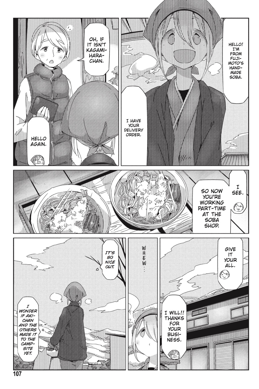 Read Laid-Back Camp EN Manga Online