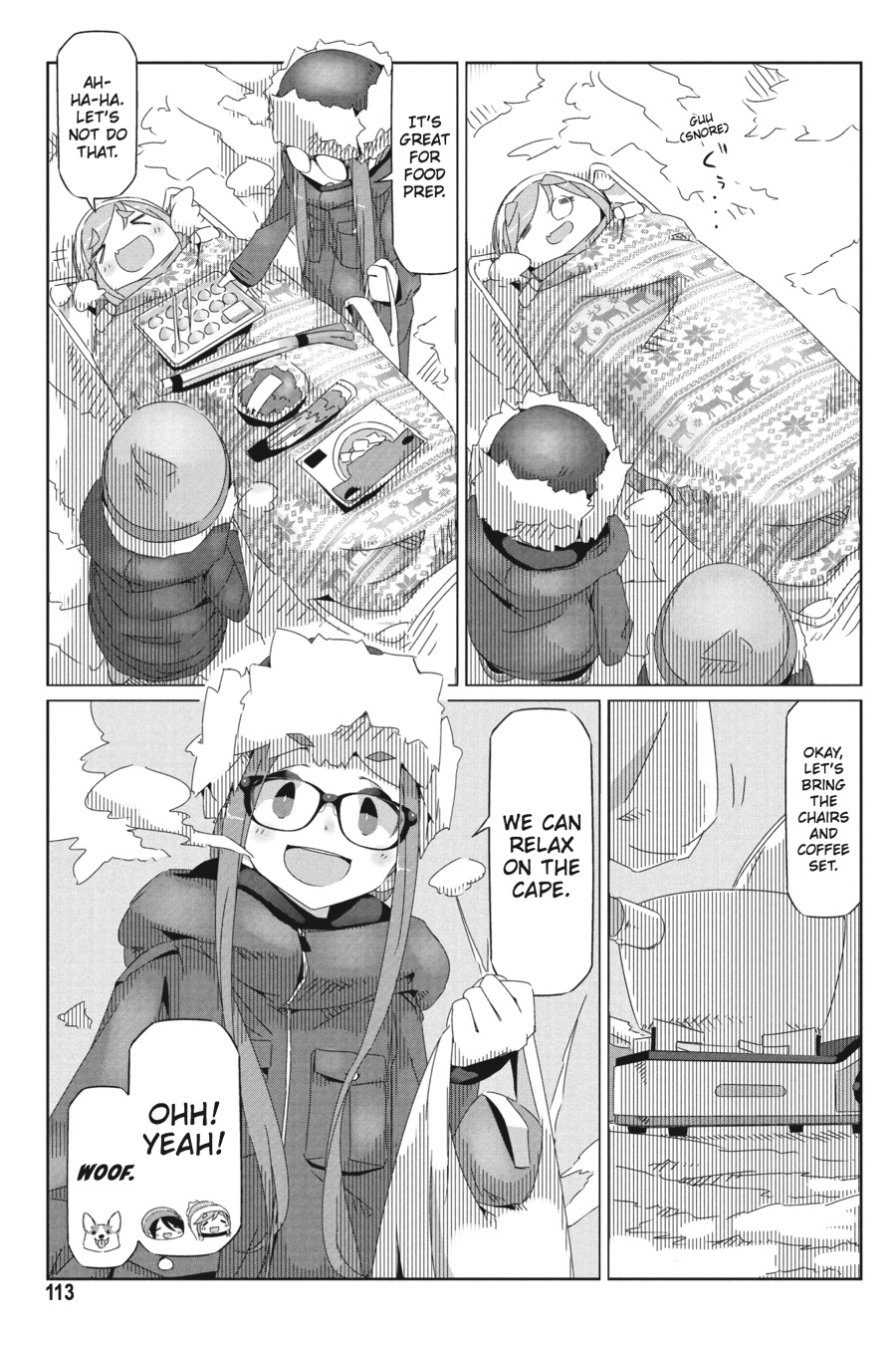 Read Laid-Back Camp EN Manga Online