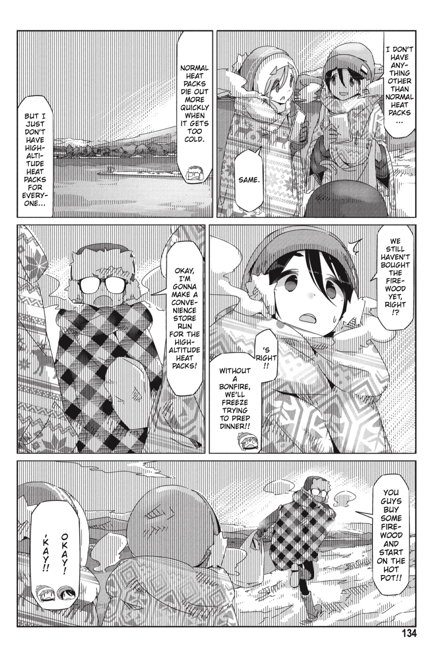 Read Laid-Back Camp EN Manga Online