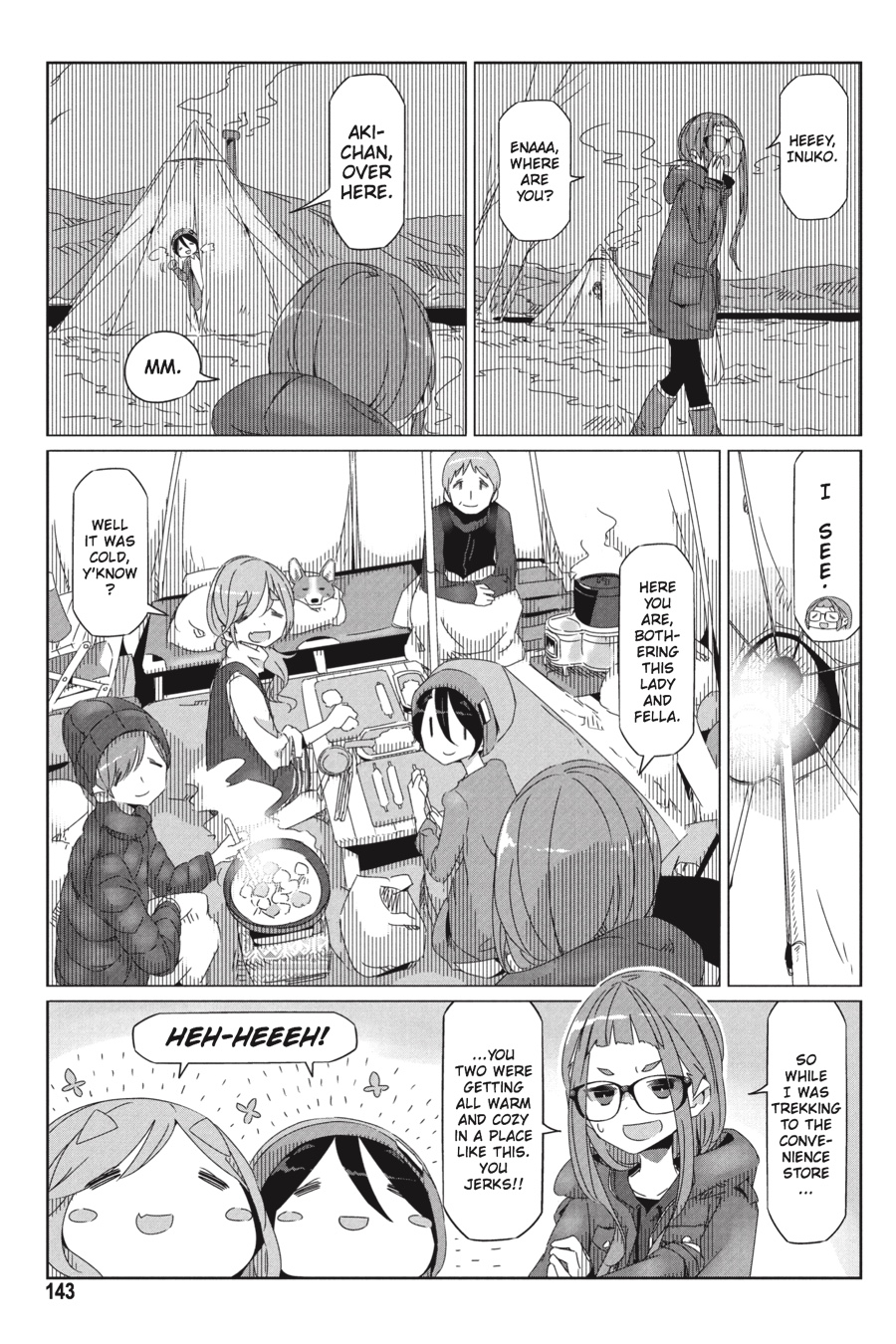 Read Laid-Back Camp EN Manga Online