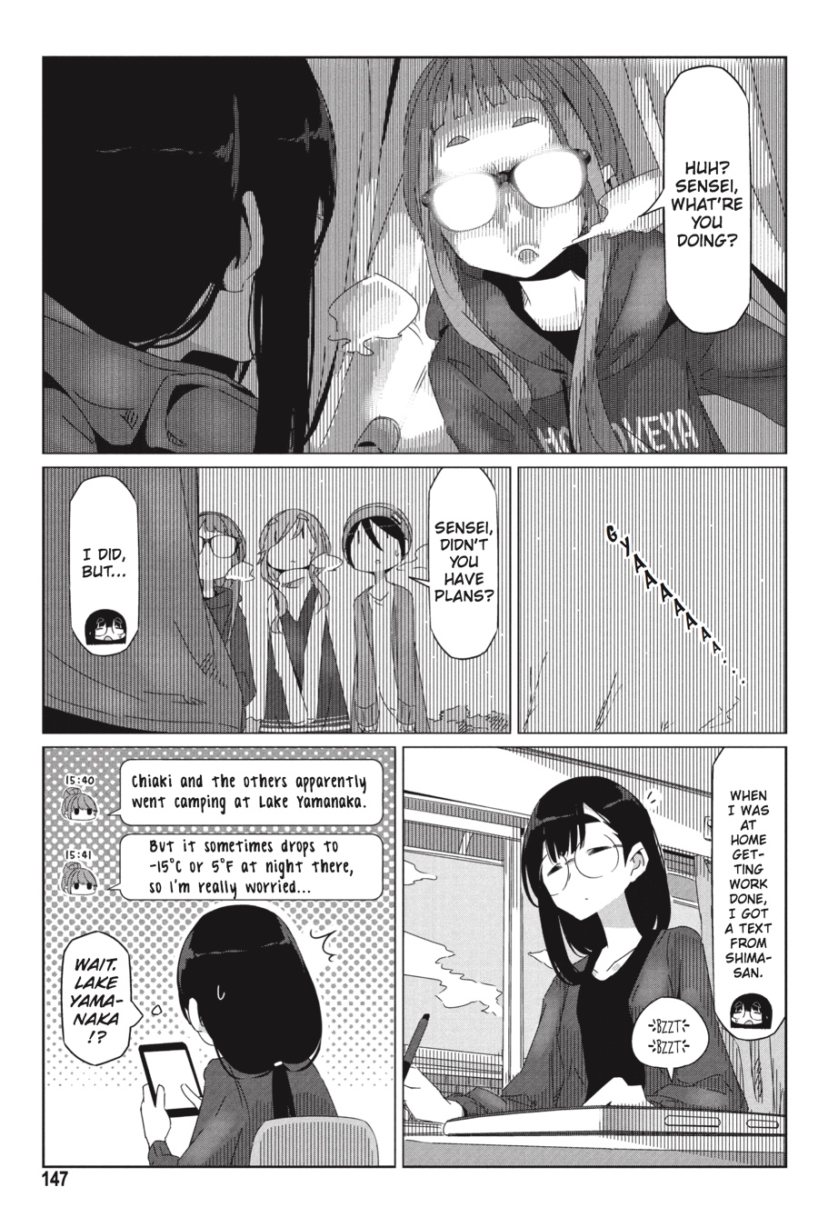 Read Laid-Back Camp EN Manga Online