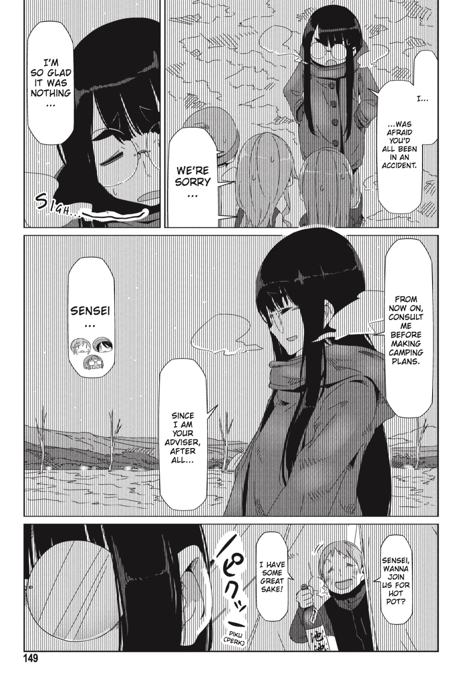 Read Laid-Back Camp EN Manga Online
