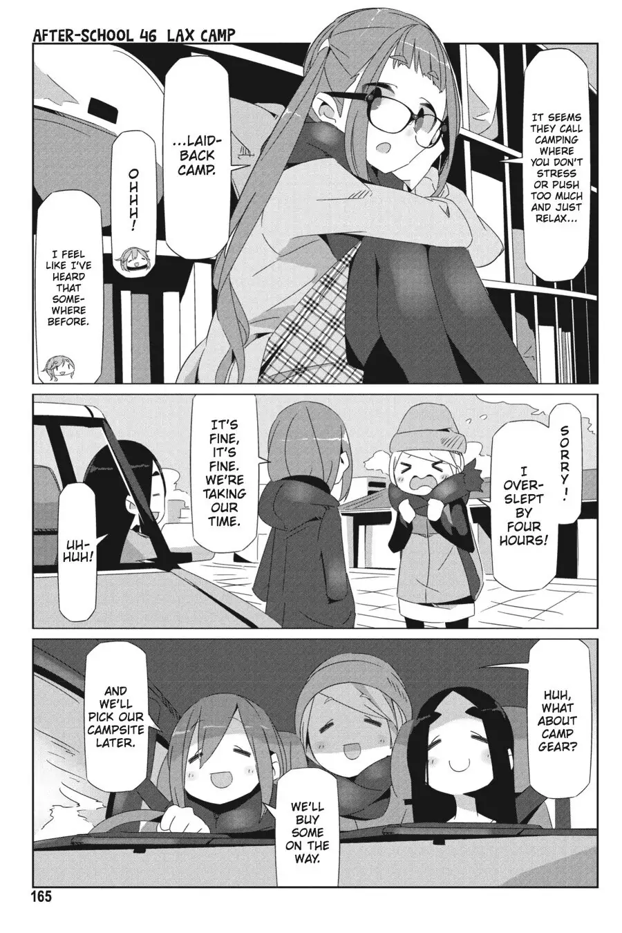 Read Laid-Back Camp EN Manga Online