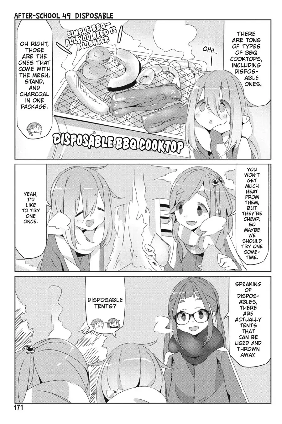 Read Laid-Back Camp EN Manga Online