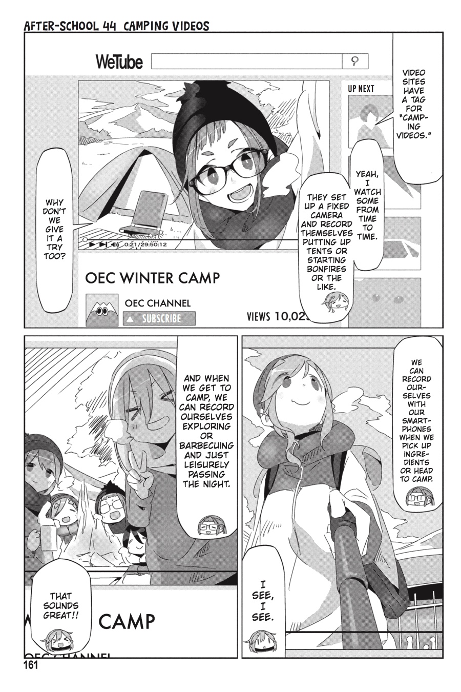 Read Laid-Back Camp EN Manga Online