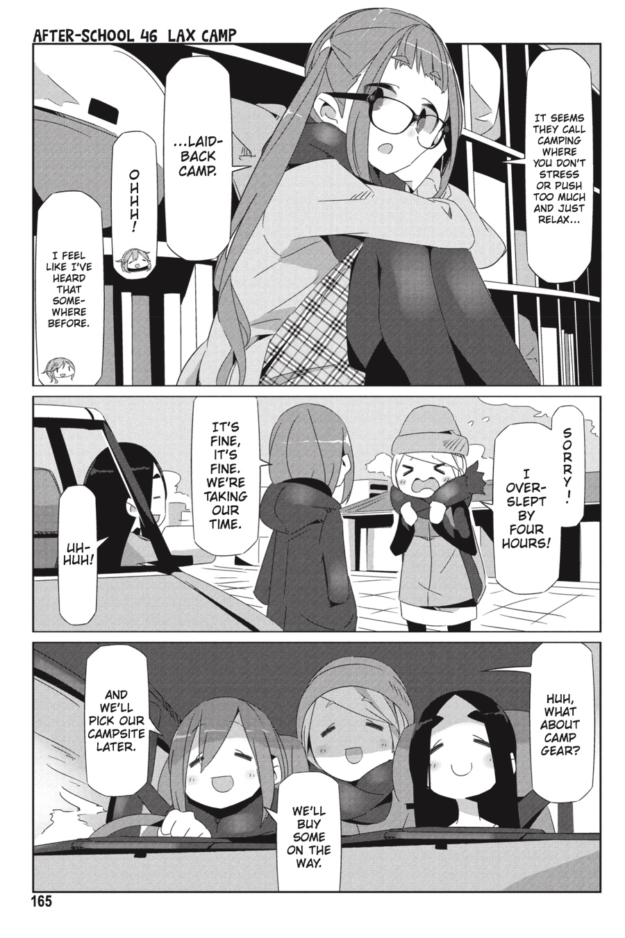Read Laid-Back Camp EN Manga Online