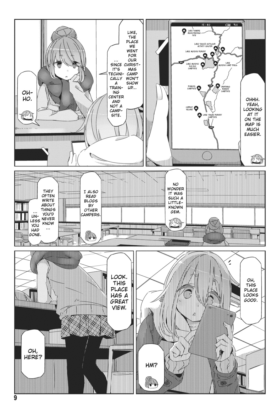 Read Laid-Back Camp EN Manga Online