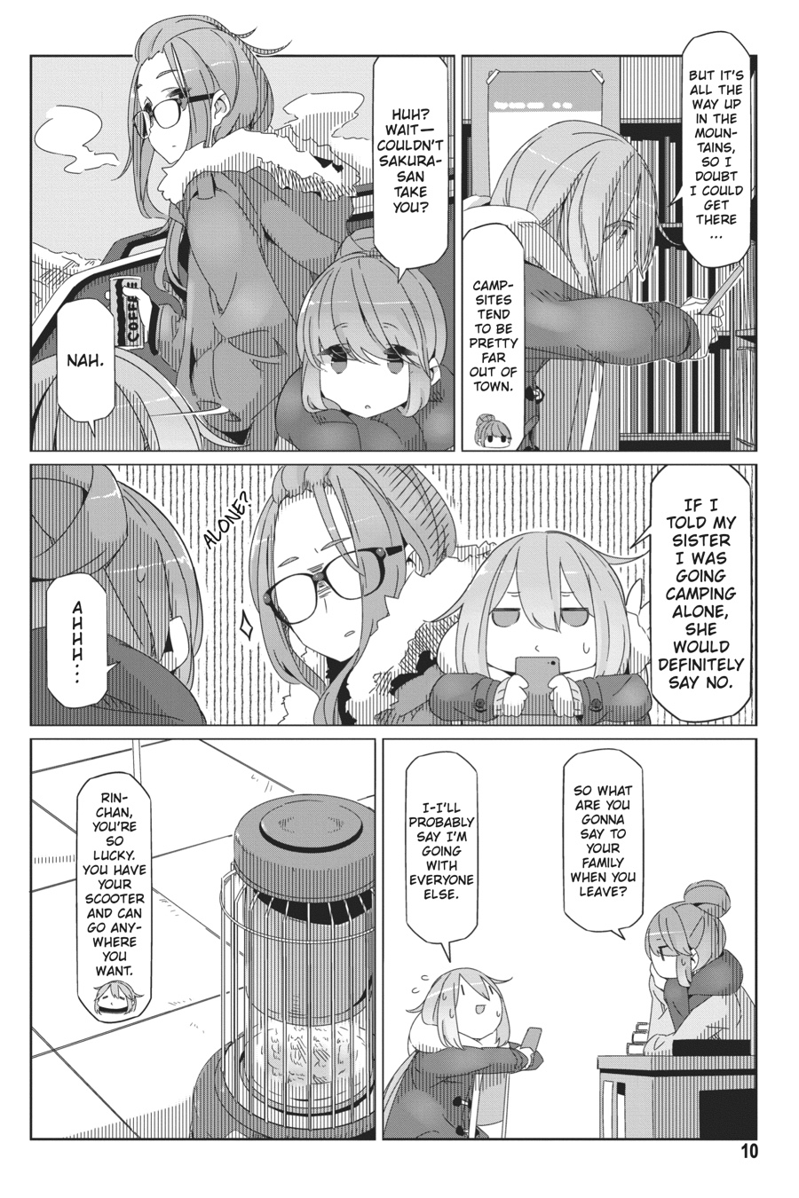 Read Laid-Back Camp EN Manga Online