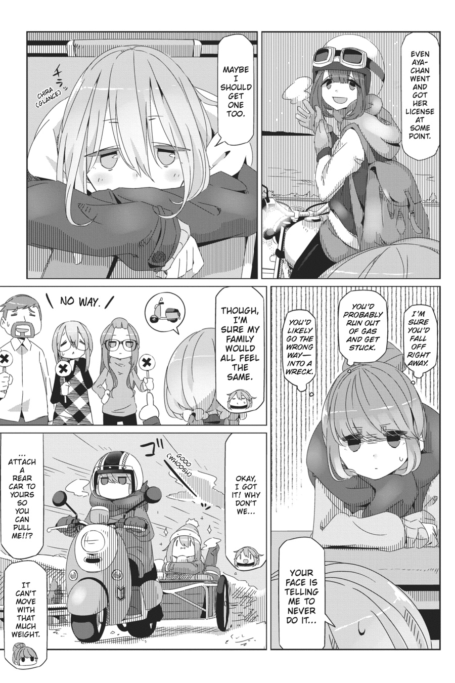 Read Laid-Back Camp EN Manga Online