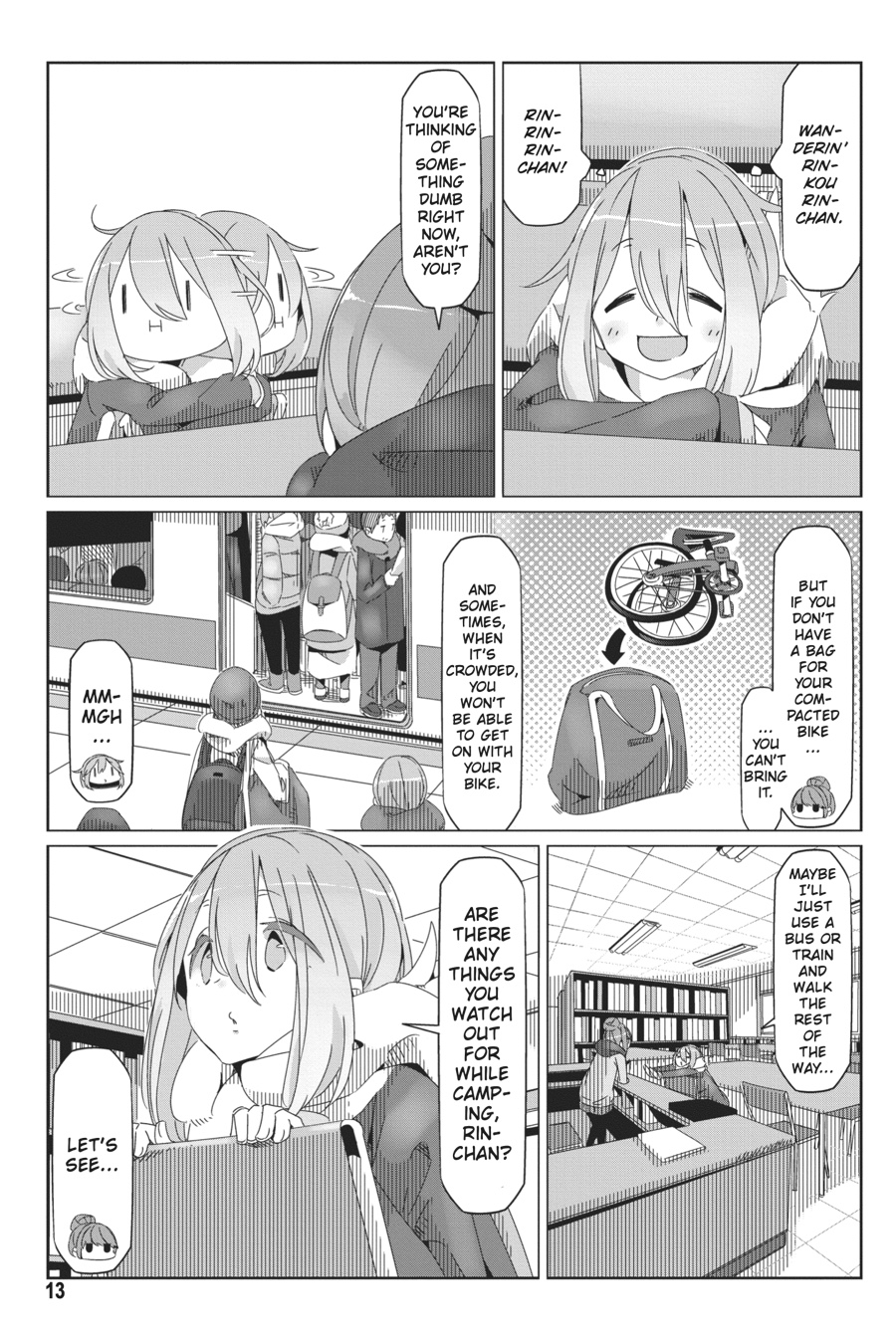 Read Laid-Back Camp EN Manga Online