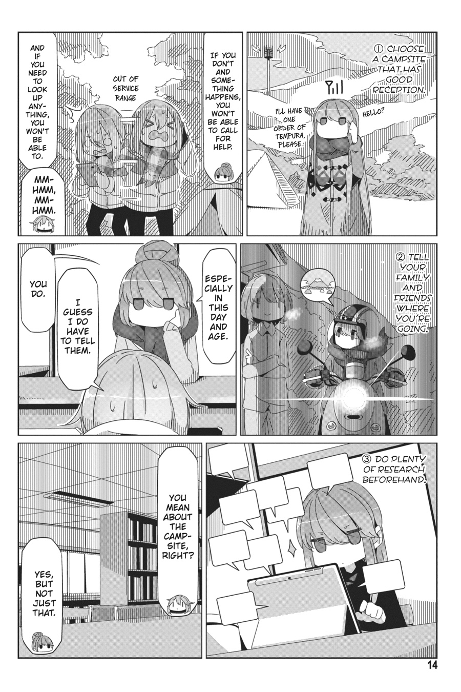 Read Laid-Back Camp EN Manga Online