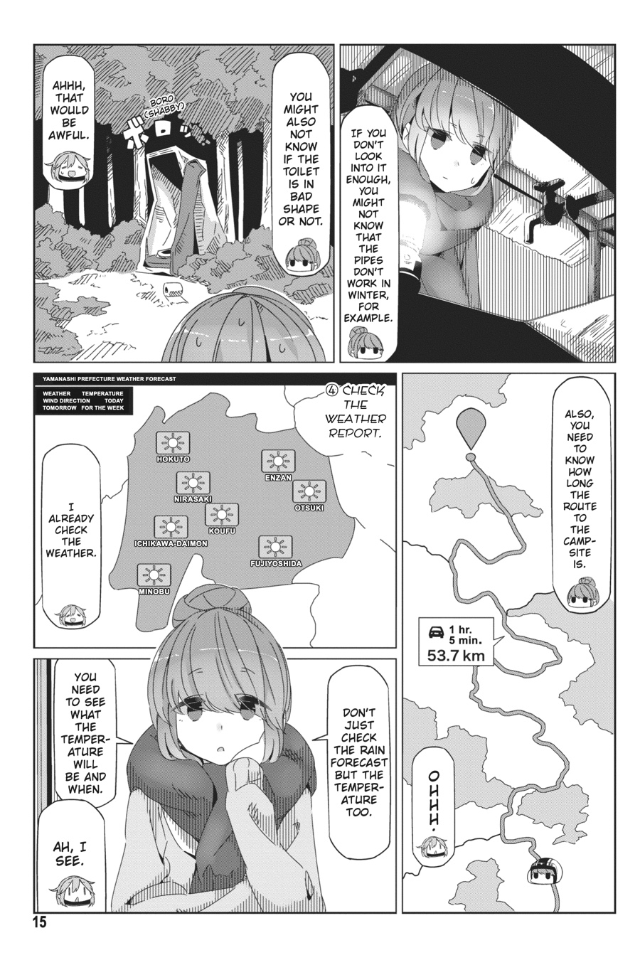 Read Laid-Back Camp EN Manga Online