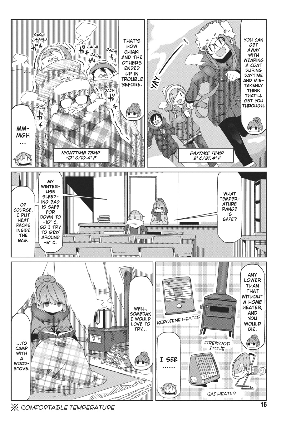 Read Laid-Back Camp EN Manga Online