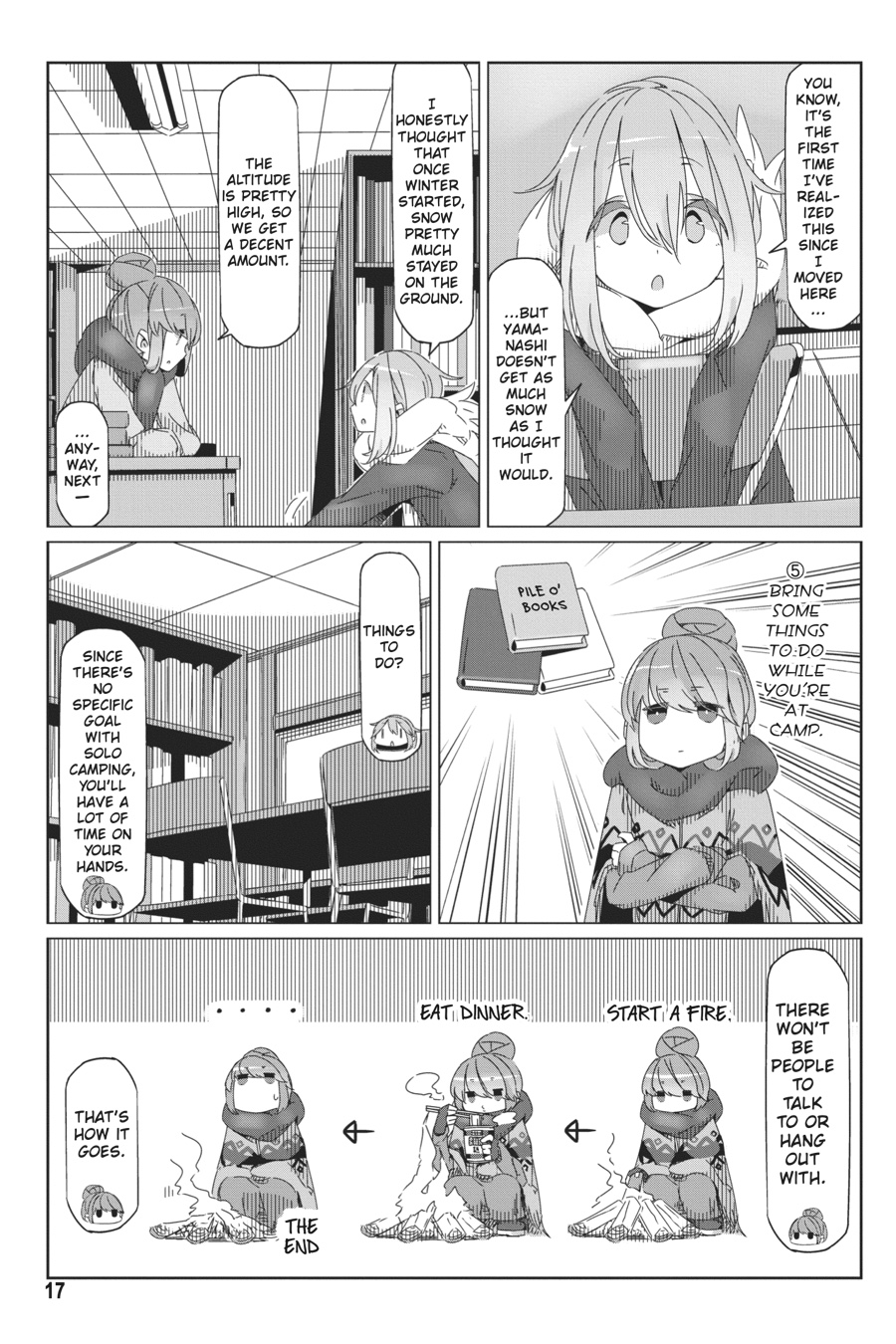 Read Laid-Back Camp EN Manga Online