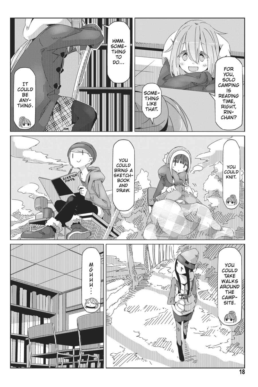 Read Laid-Back Camp EN Manga Online