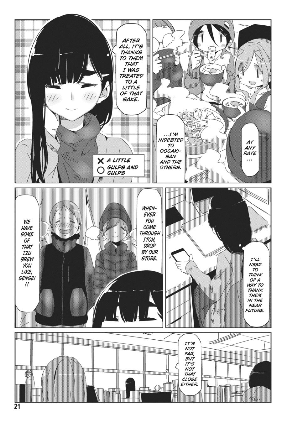 Read Laid-Back Camp EN Manga Online