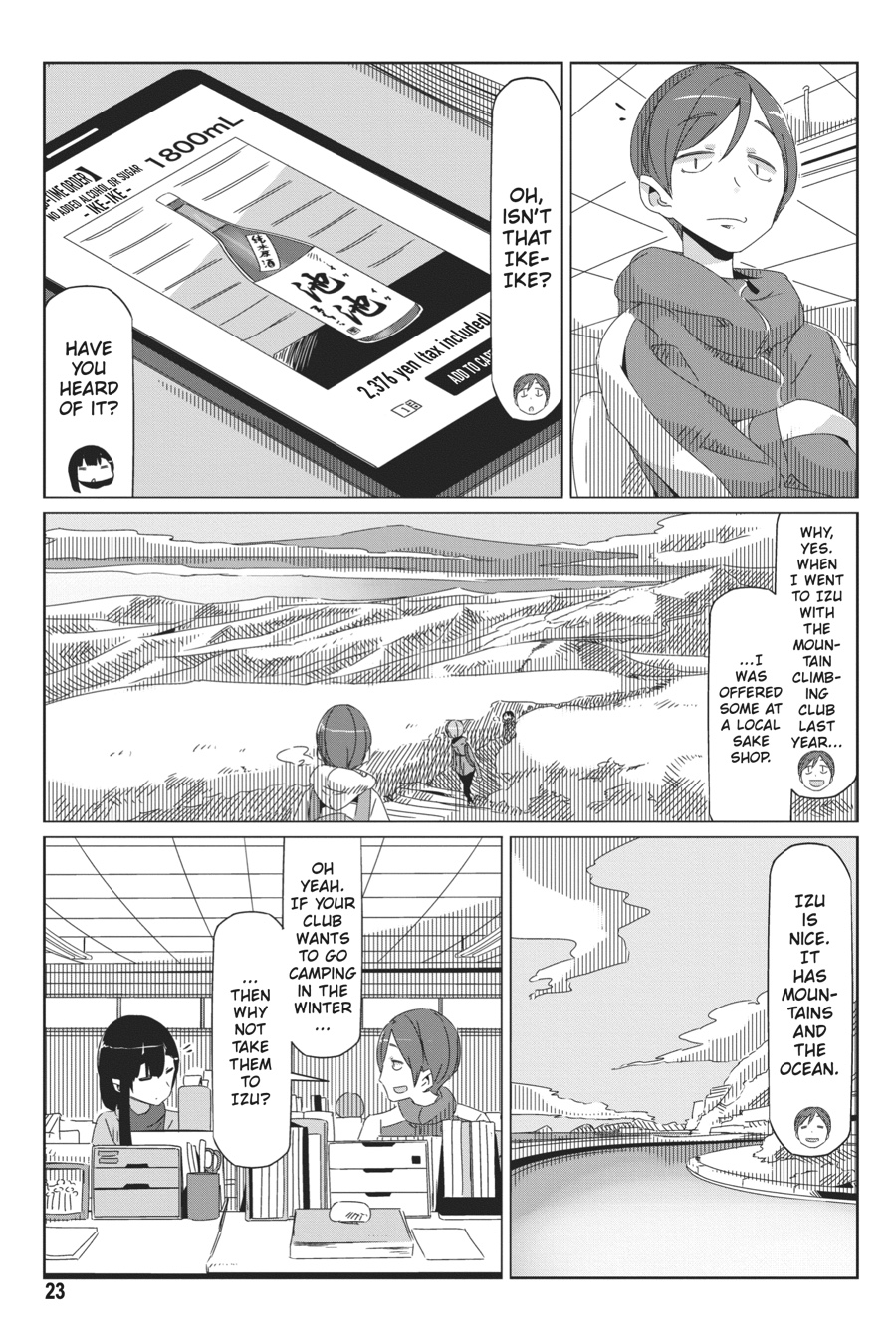 Read Laid-Back Camp EN Manga Online