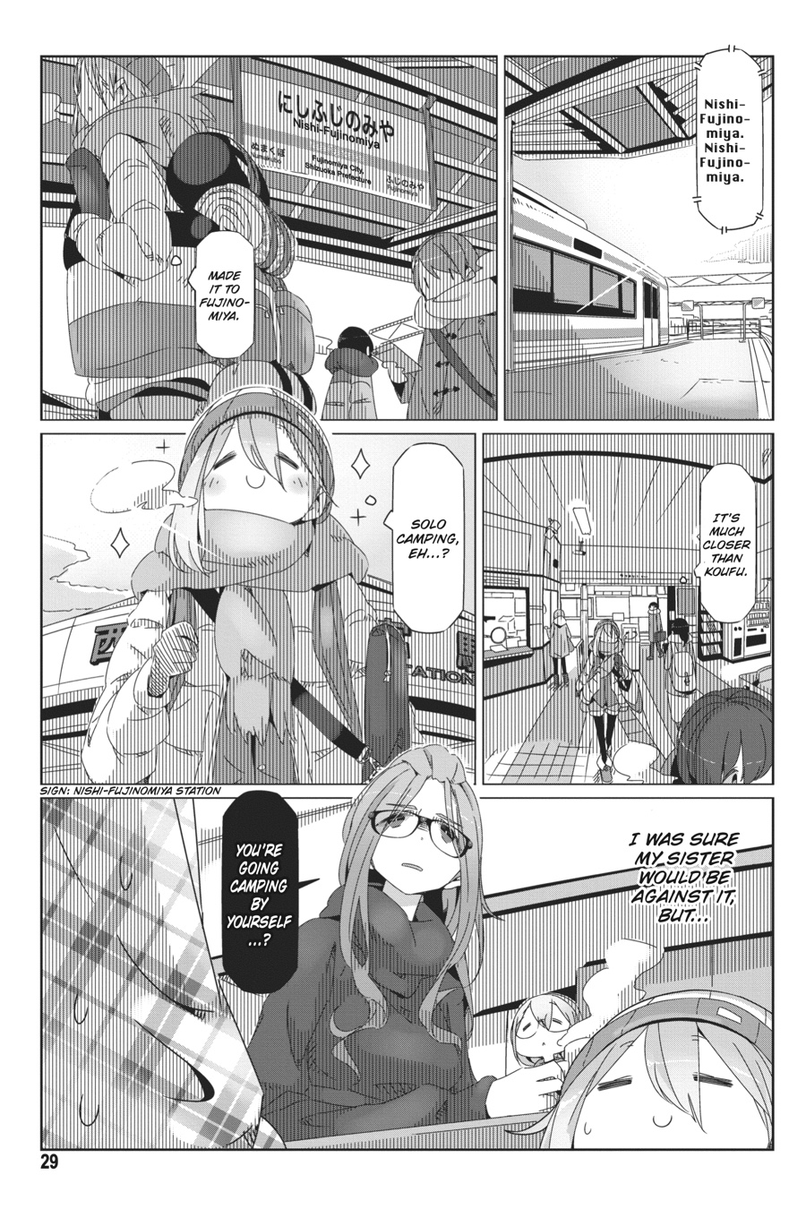 Read Laid-Back Camp EN Manga Online