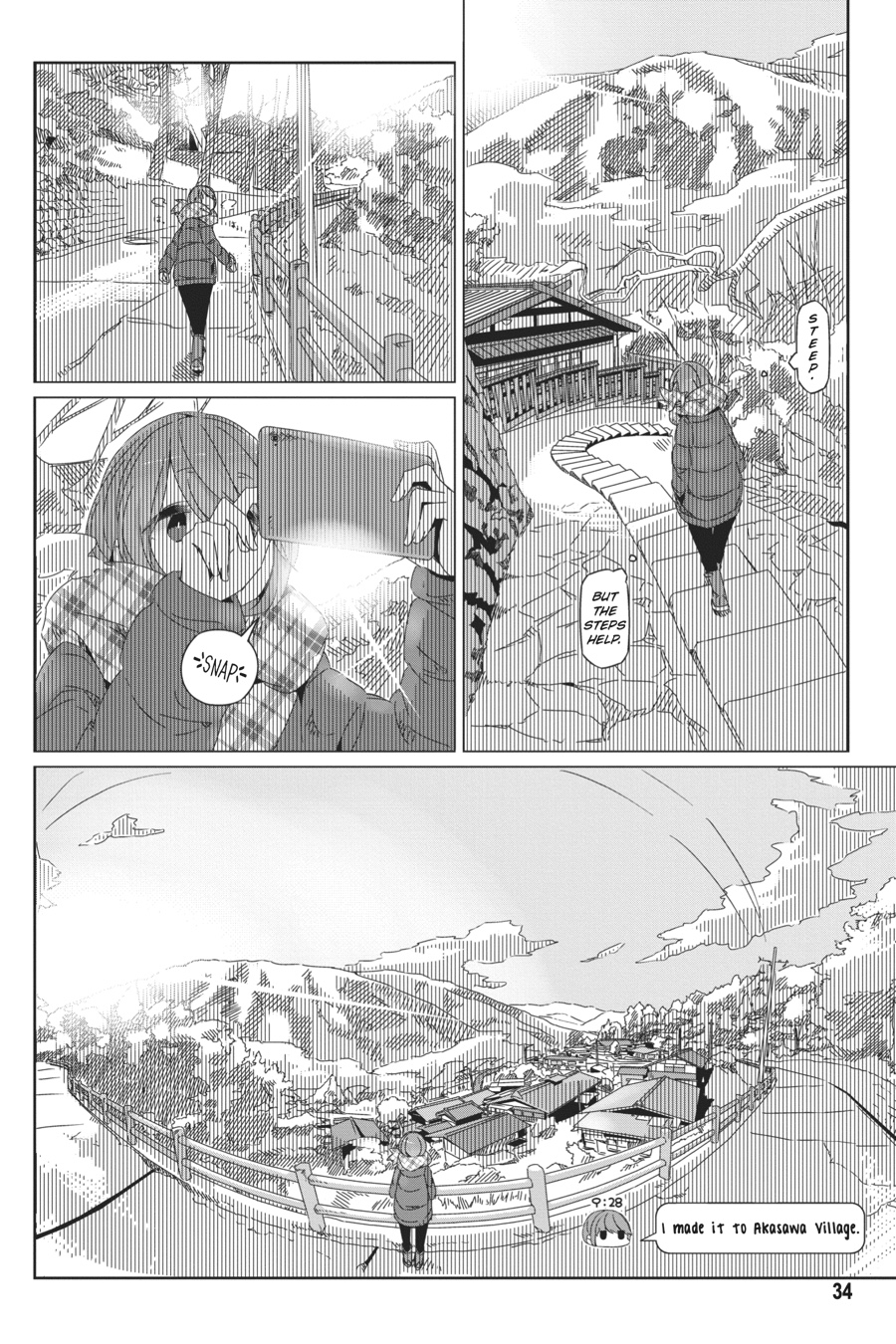 Read Laid-Back Camp EN Manga Online