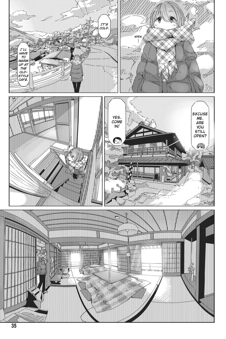 Read Laid-Back Camp EN Manga Online