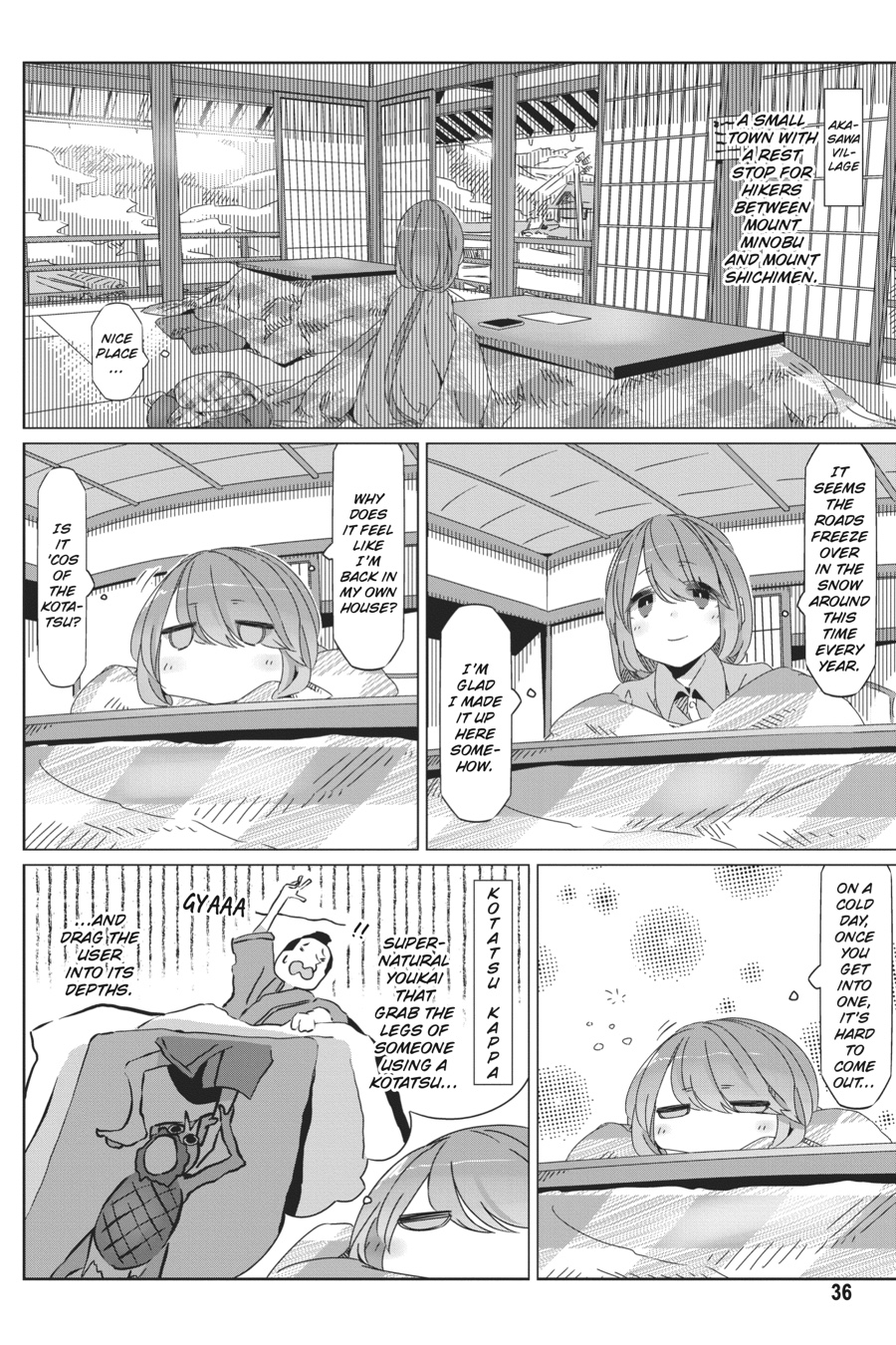 Read Laid-Back Camp EN Manga Online