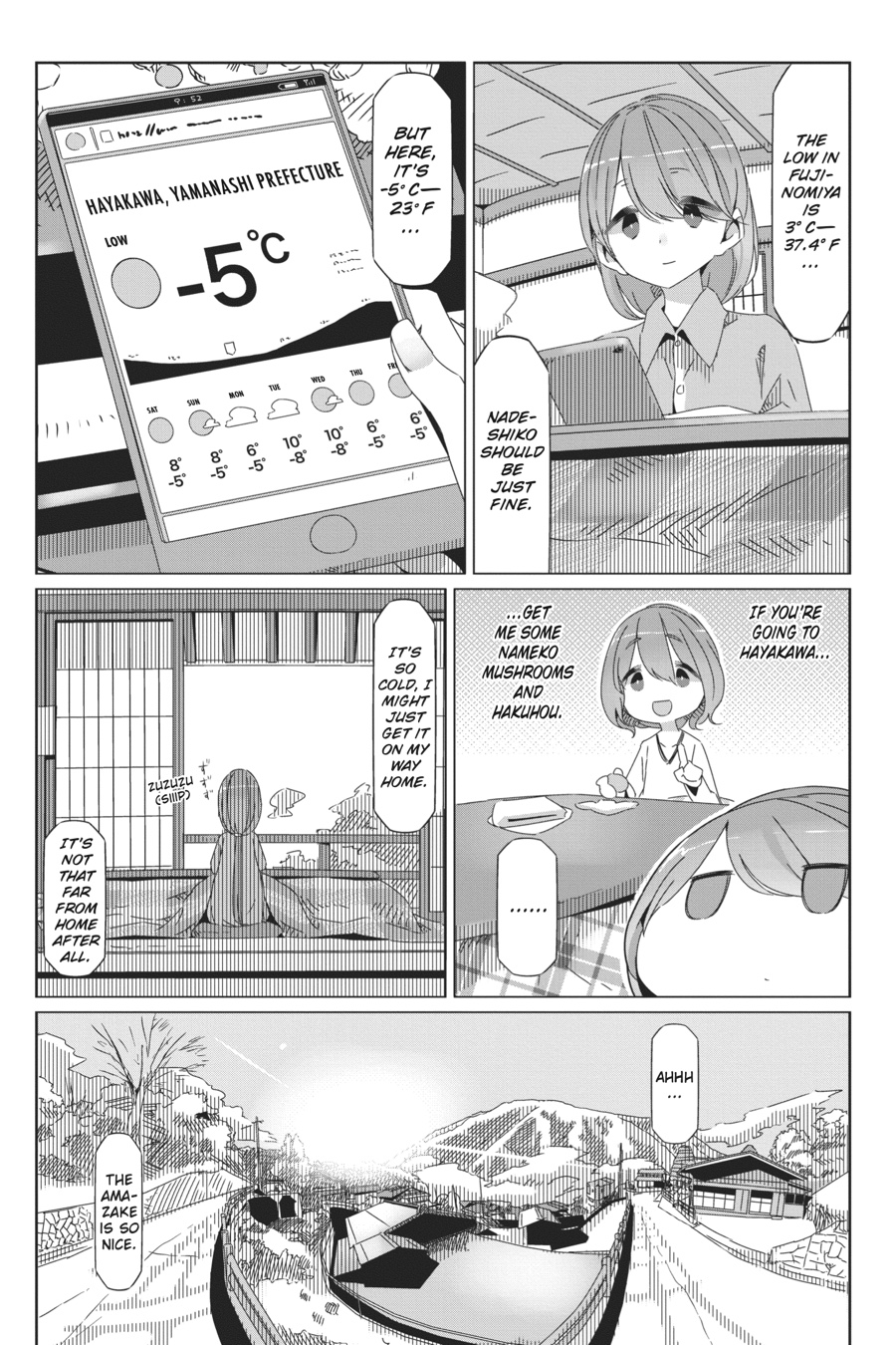 Read Laid-Back Camp EN Manga Online