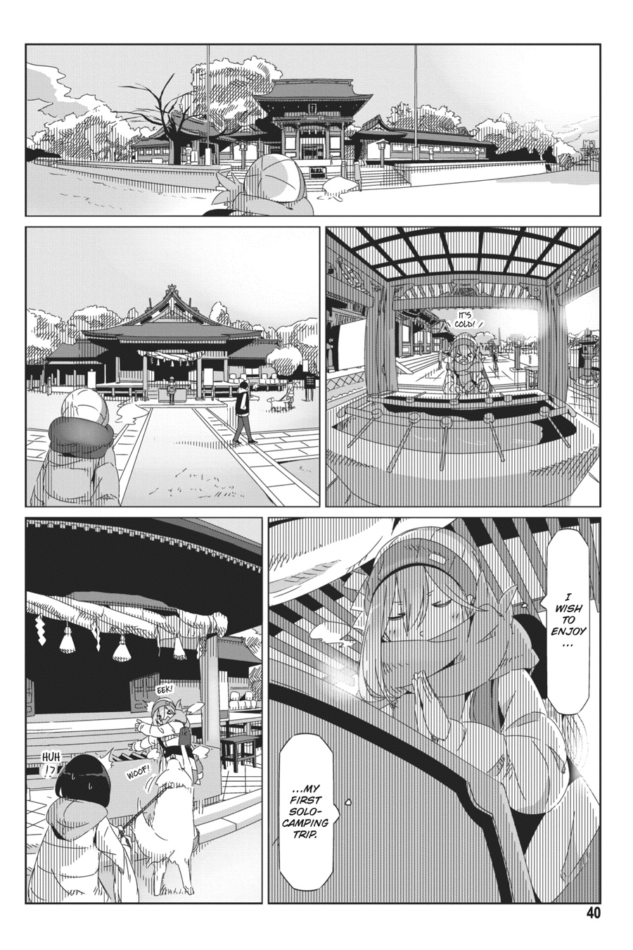 Read Laid-Back Camp EN Manga Online