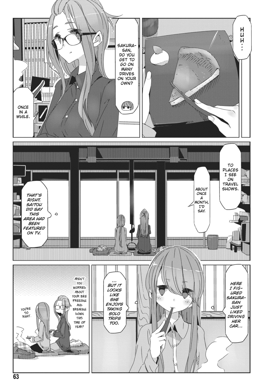 Read Laid-Back Camp EN Manga Online