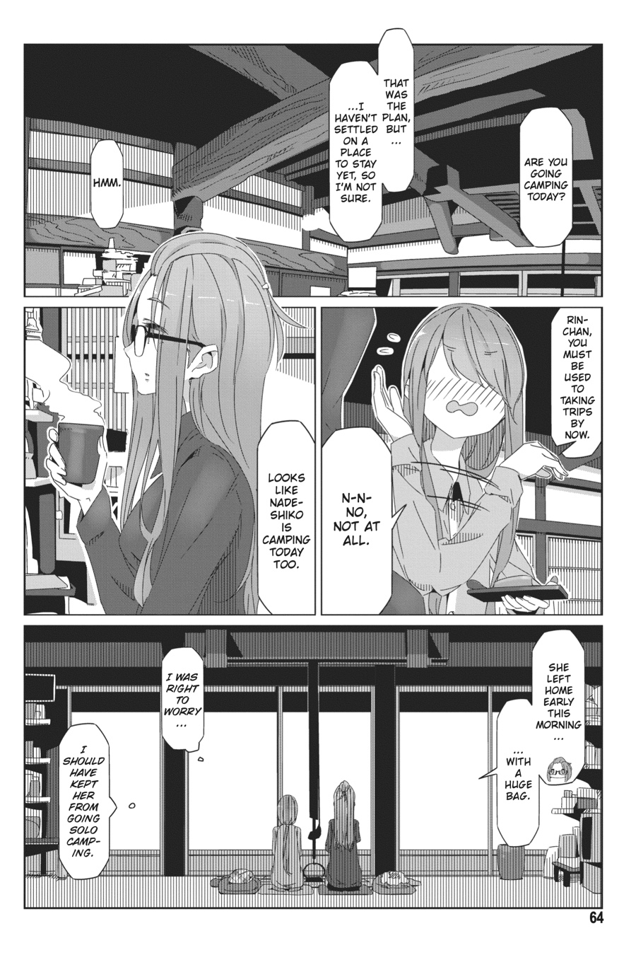 Read Laid-Back Camp EN Manga Online