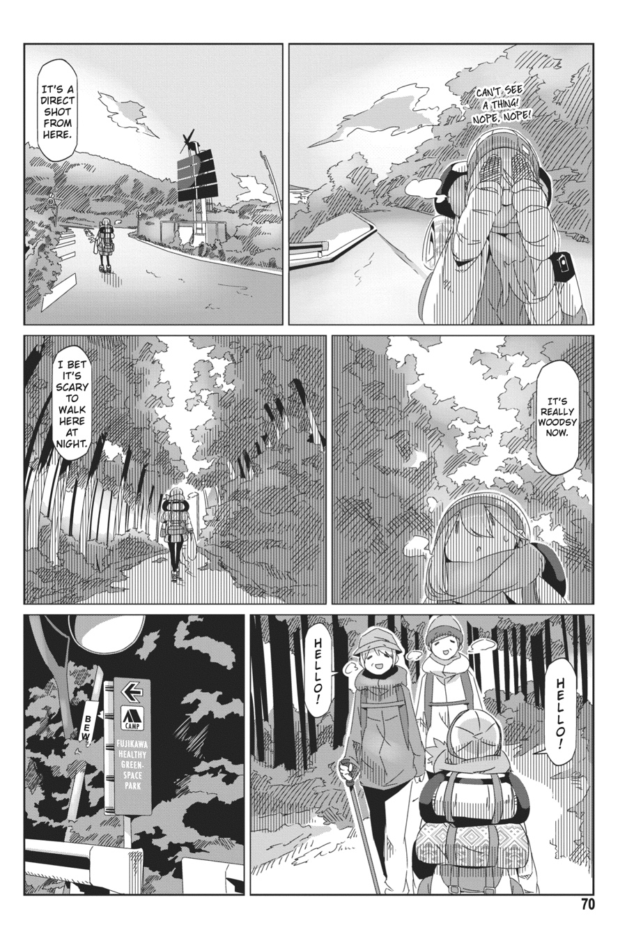 Read Laid-Back Camp EN Manga Online