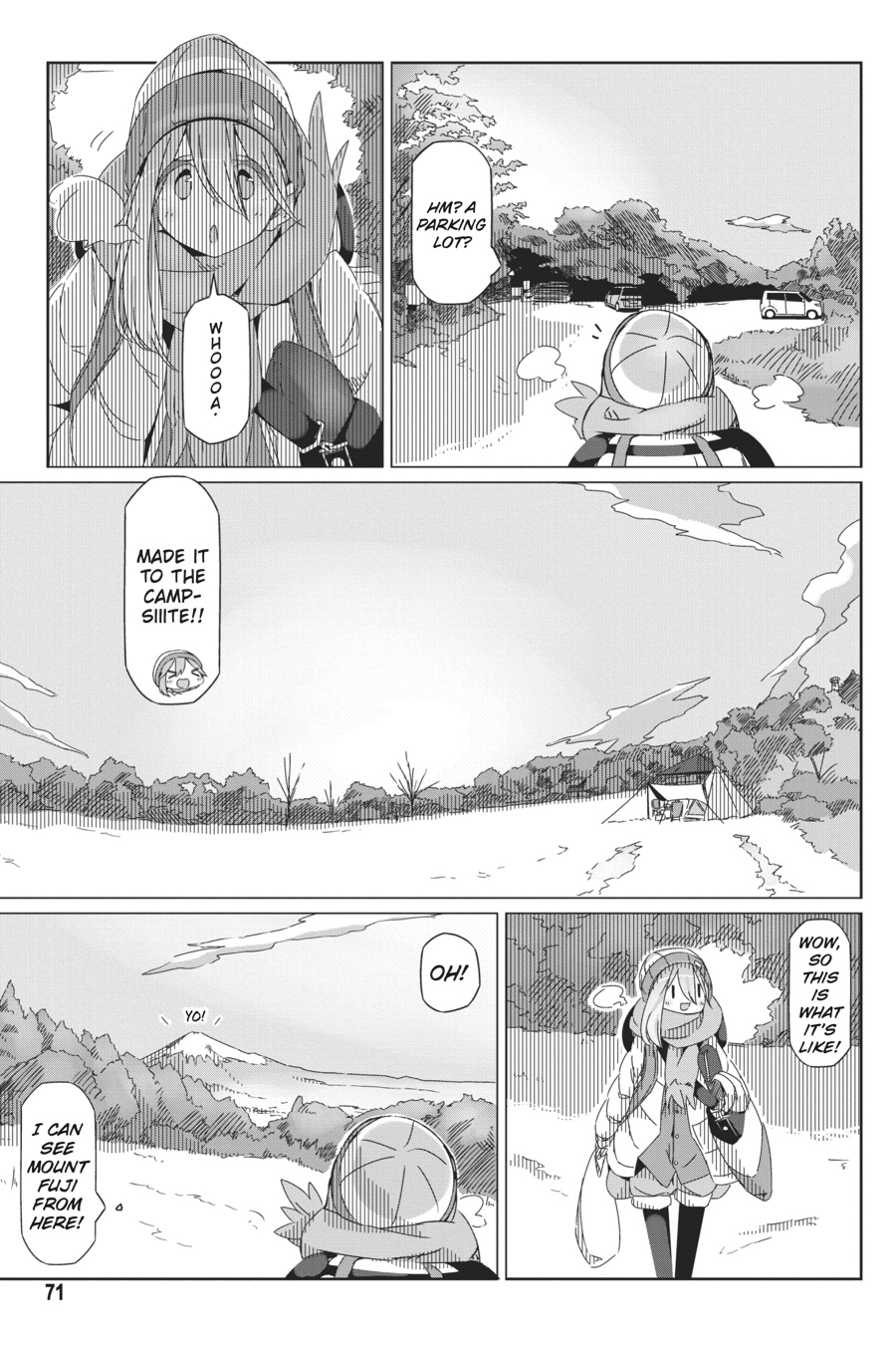 Read Laid-Back Camp EN Manga Online