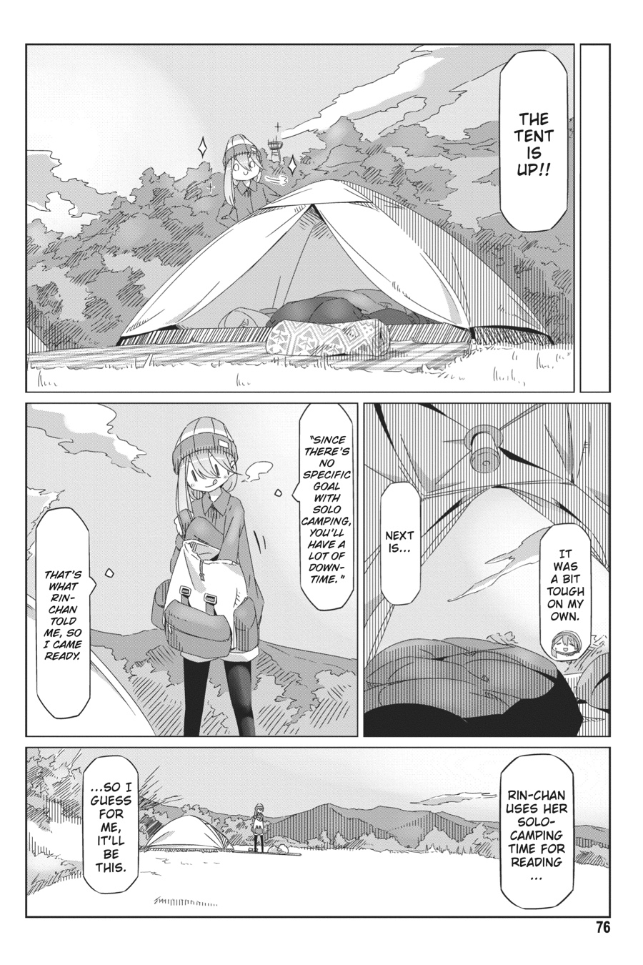 Read Laid-Back Camp EN Manga Online